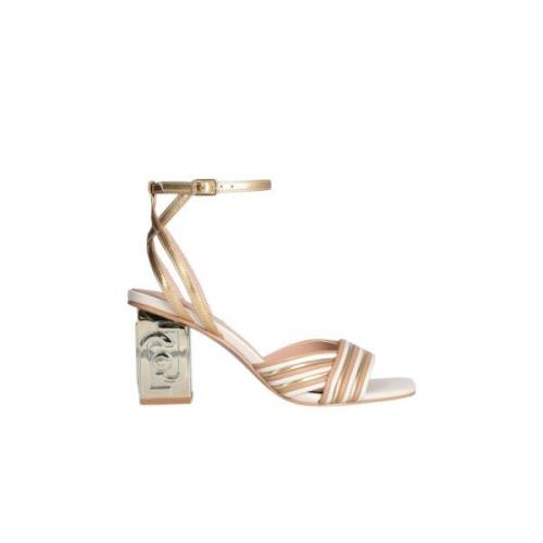 Liu Jo Guld Sandal Violet 05 Yellow, Dam