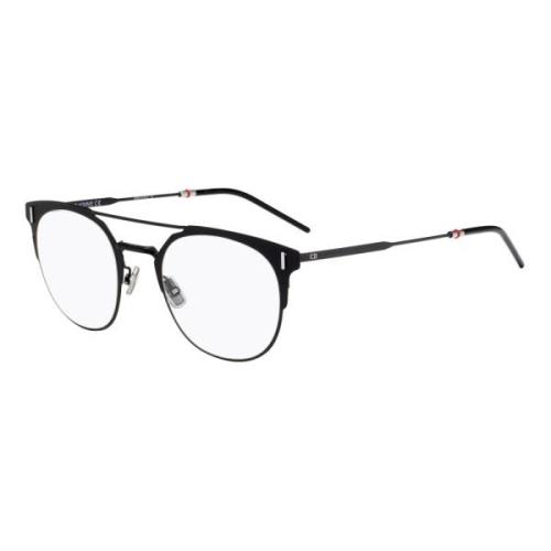 Dior Black Composit Eyewear Frames Black, Herr