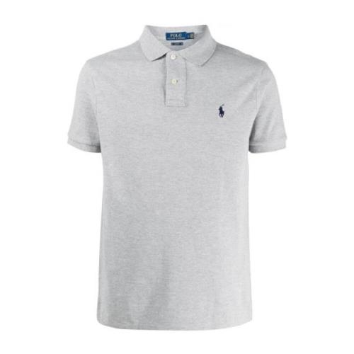 Ralph Lauren Stickade T-shirts och Polos Gray, Herr