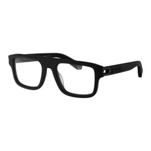 Philipp Plein Stiliga Optiska Glasögon Vpp021V Black, Herr