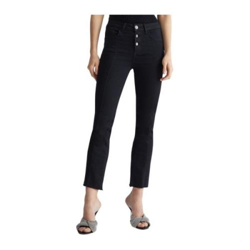 Liu Jo Denim Svarta Byxor Black, Dam