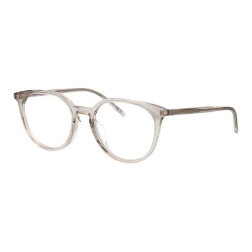 Saint Laurent Stiliga Optiska Glasögon SL 681/F Beige, Unisex