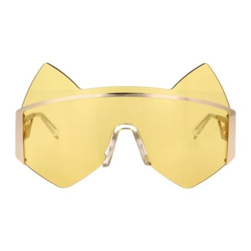 Gcds Stiliga solglasögon Gd0002 Yellow, Dam