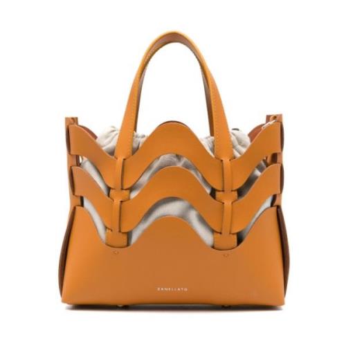 Zanellato Elegant Medium Toteväska Orange, Dam