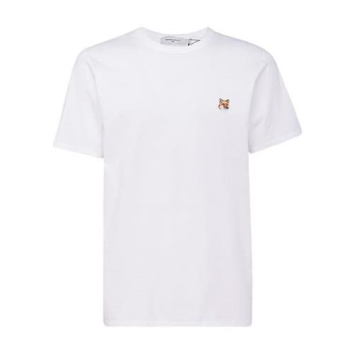 Maison Kitsuné T-Shirts White, Herr