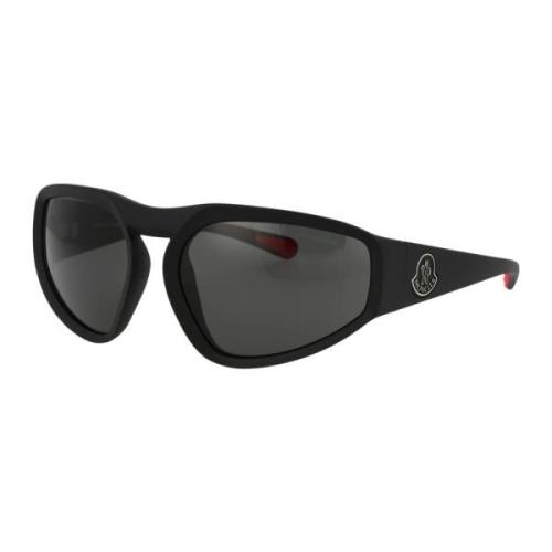 Moncler Stiliga solglasögon Ml0248 Black, Herr