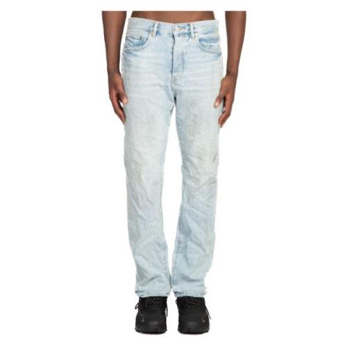 Purple Brand Rugged Mechanic Dirty Straight Jeans Blue, Herr