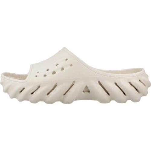 Crocs Echo Slide Sandaler Beige, Herr