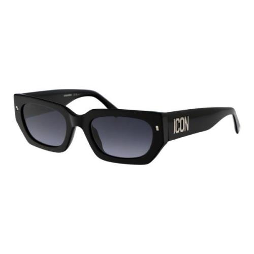 Dsquared2 Ikoniska Solglasögon Modell 0017/S Black, Dam