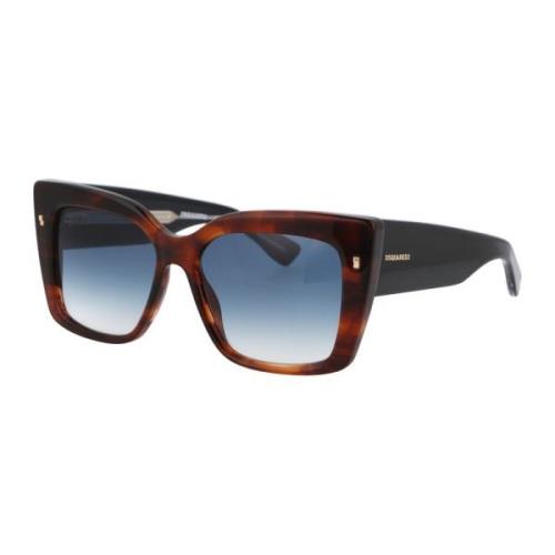 Dsquared2 Stiliga Solglasögon D2 0017/S Brown, Dam