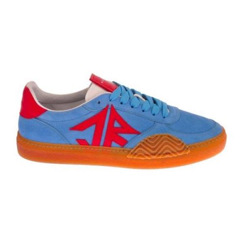 John Richmond Tvåfärgad Logo Broderade Sneakers Multicolor, Herr