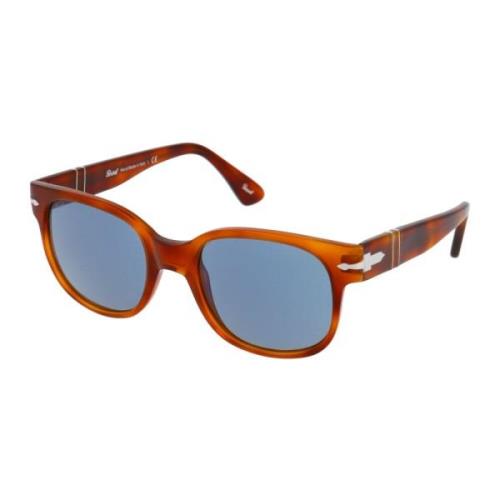 Persol Stiliga solglasögon med modell 0Po3257S Brown, Herr