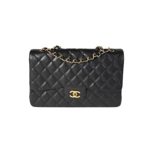 Chanel Vintage Pre-owned Laeder chanel-vskor Black, Dam