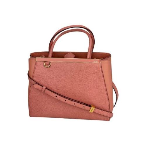 Fendi Vintage Pre-owned Laeder handvskor Pink, Dam