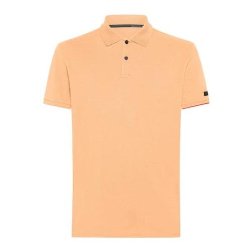 RRD Kortärmad Polo Tröja Orange, Herr