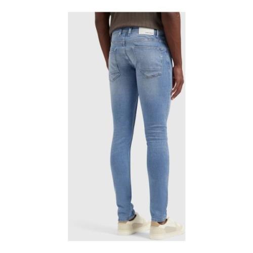 Pure Path Skinnyfit Denim Jeans Ljusblå Herr Blue, Herr