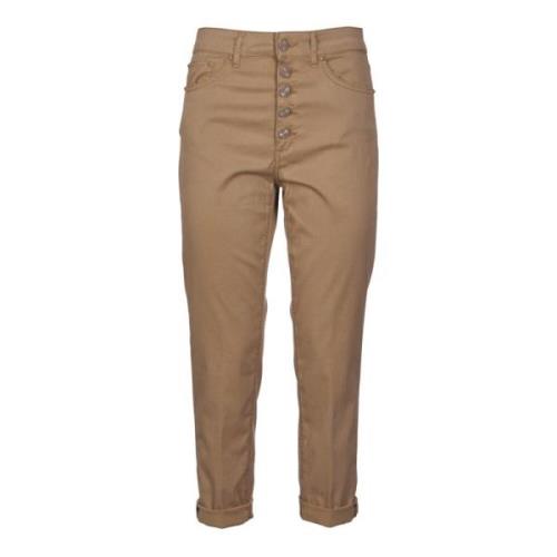 Dondup Beige Jeans med Smyckesdetaljer Beige, Dam