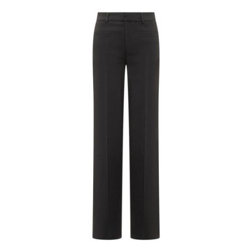 Seafarer Svarta Straight Leg Byxor Black, Dam