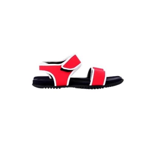 Marni Pre-owned Pre-owned Tyg sandaler Red, Dam