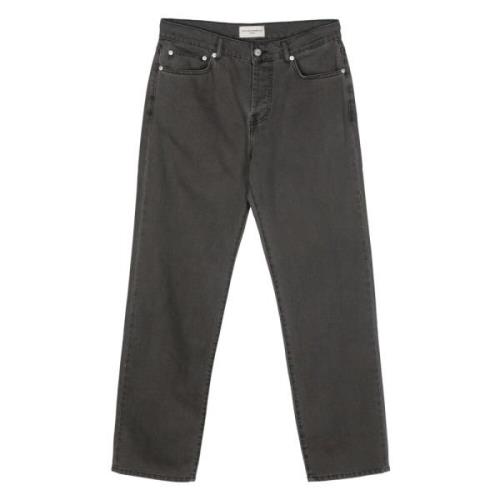 Officine Générale Mid Grey Bomull Denim Jeans Gray, Herr