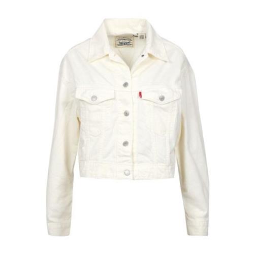 Levi's Vit Denim Kappa Krage Logo White, Dam