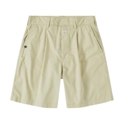 Closed Popeline Bermuda shorts med fickor fram och bak Beige, Herr