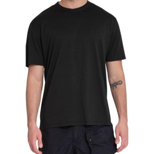 Ten C Färgad Jersey Tee Black, Herr