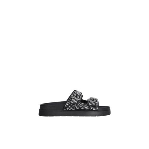 Liu Jo Elegant Sandalstil för Sommargarderoben Black, Dam