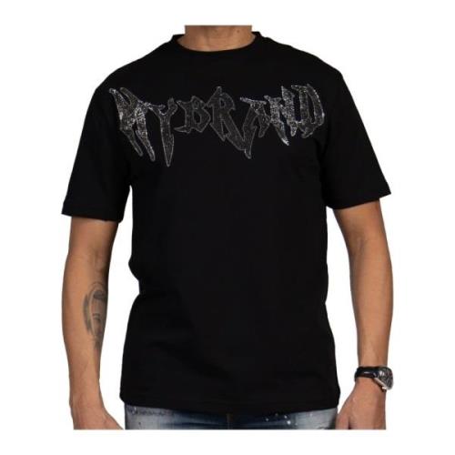 My Brand Bomull T-shirt Svart Black, Herr