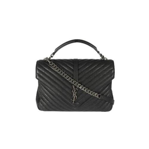 Yves Saint Laurent Vintage Pre-owned Laeder handvskor Black, Dam