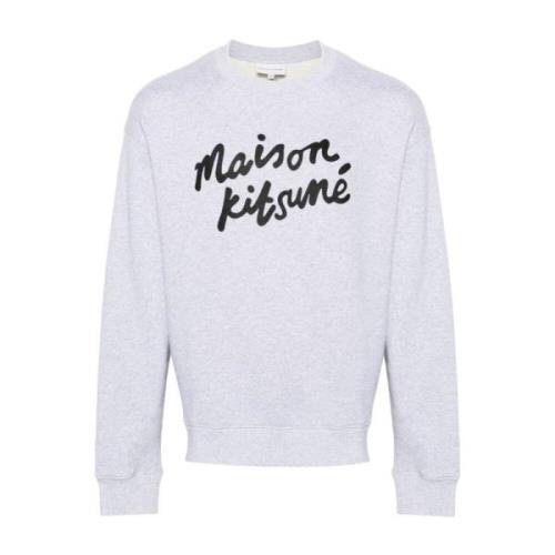 Maison Kitsuné Sweatshirts Gray, Herr