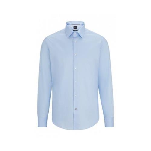 Hugo Boss Formal Shirts Blue, Herr