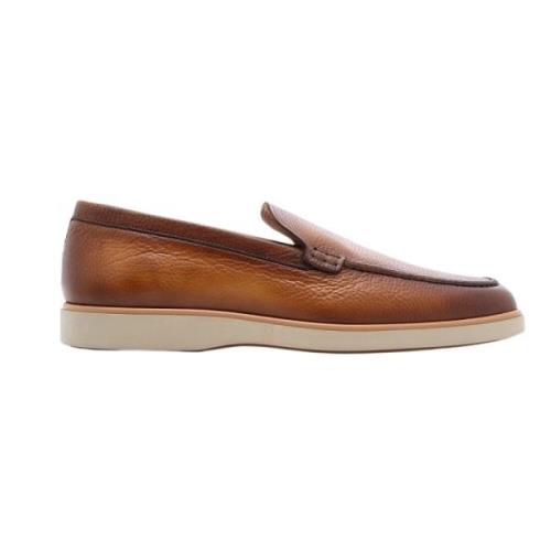 Magnanni Bruna loafers för män Brown, Herr