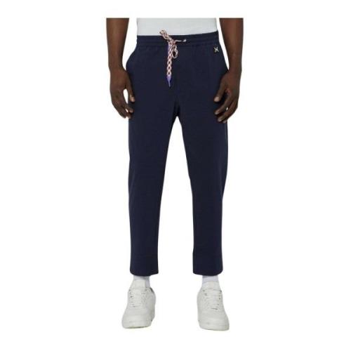 John Richmond Metallic Logo Joggingbyxor Blue, Herr