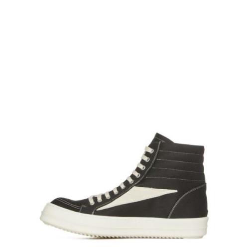 Rick Owens Vintage High Top Sneakers Black, Herr