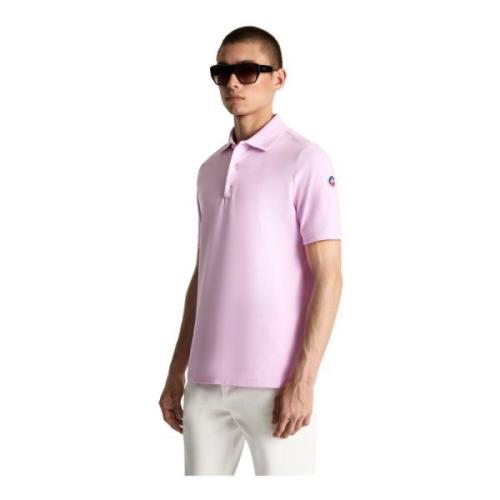 Fusalp Klassisk Rose Polo för Män Pink, Herr