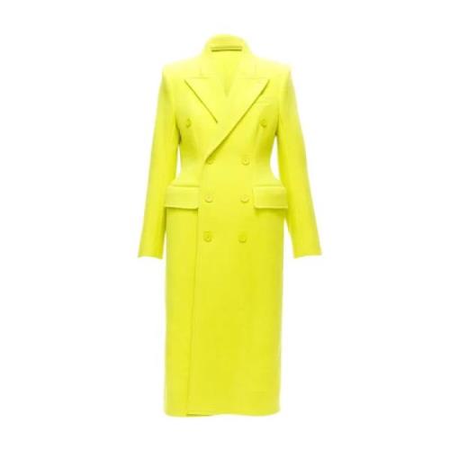 Balenciaga Ylle ytterklder Yellow, Dam