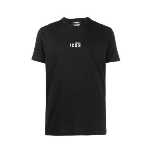 Dsquared2 Svart Cool Fit T-shirt Black, Herr