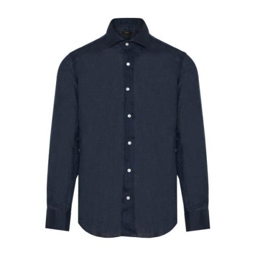 Barba Casual Shirts Blue, Herr