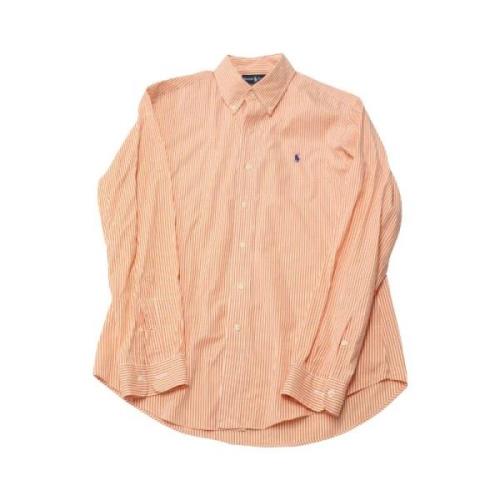 Ralph Lauren Pre-owned Pre-owned Bomull toppar Orange, Herr