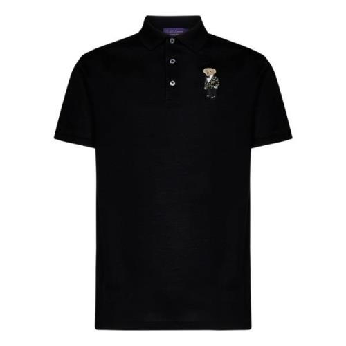 Ralph Lauren Klassisk Svart Polo Tröja Black, Herr