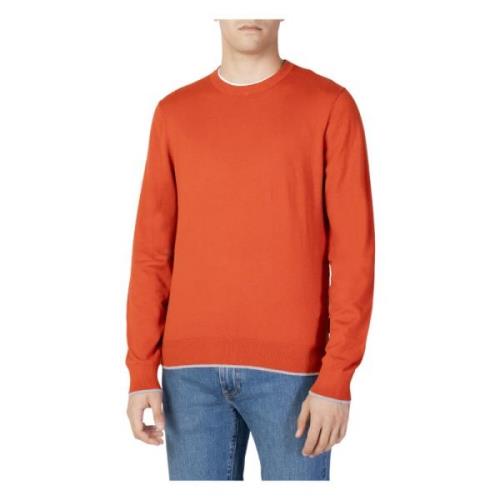 Armani Exchange Herrtröja Pullover Höst/Vinter Kollektion Orange, Herr