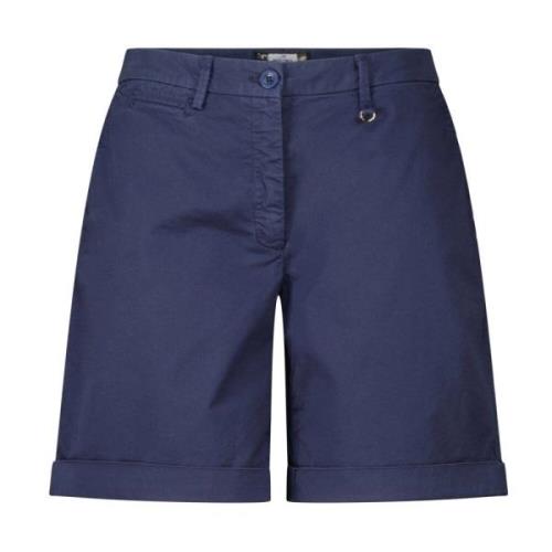 Mason's Modern Rullad Kant Shorts Blue, Dam