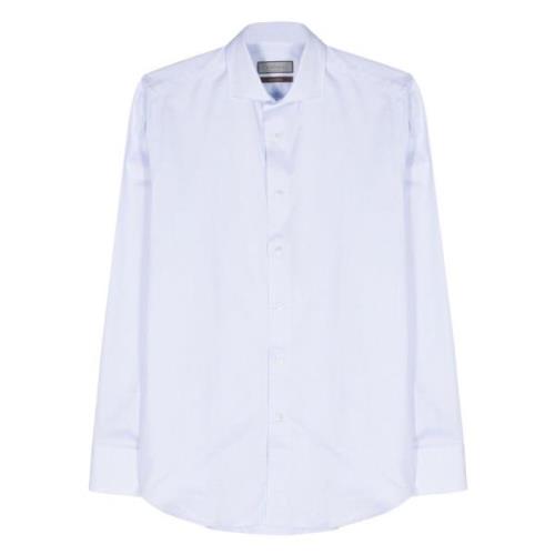 Canali Impeccabile Bomullsskjorta Blue, Herr