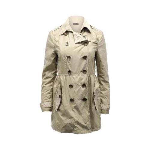 Burberry Vintage Pre-owned Bomull ytterklder Beige, Dam