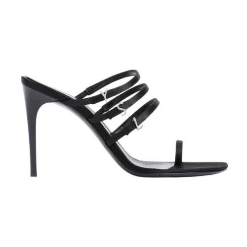 Saint Laurent Sandals Black, Dam