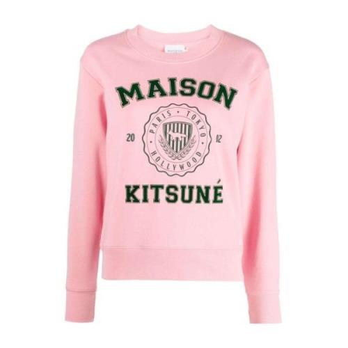 Maison Kitsuné Tröja Pink, Dam