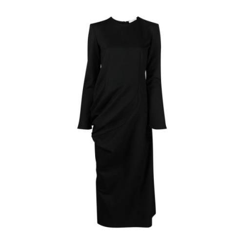 The Row Svart Lucienne Elegant Klänning Black, Dam