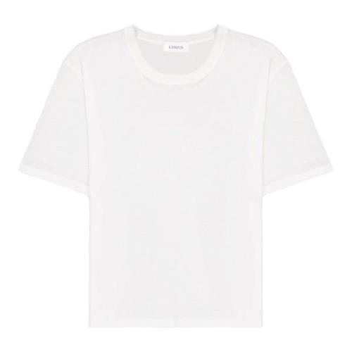 Laneus Klassisk Vit T-shirt White, Herr