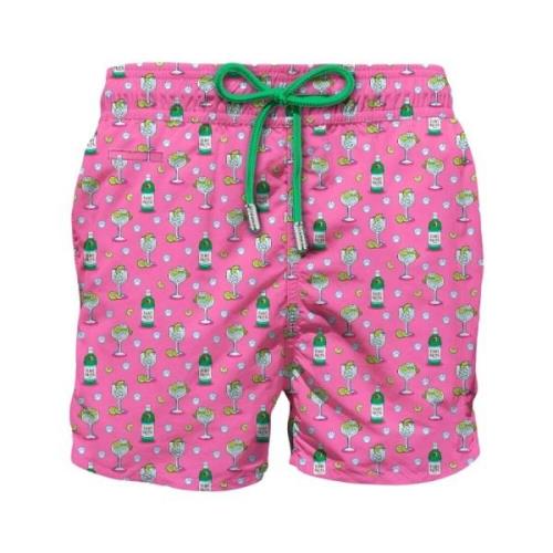 Saint Barth Isdrink Badshorts Pink, Herr